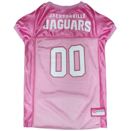 Pets First Jacksonville Jaguars Pink Pet Jersey - Small PFJAC4019-0002